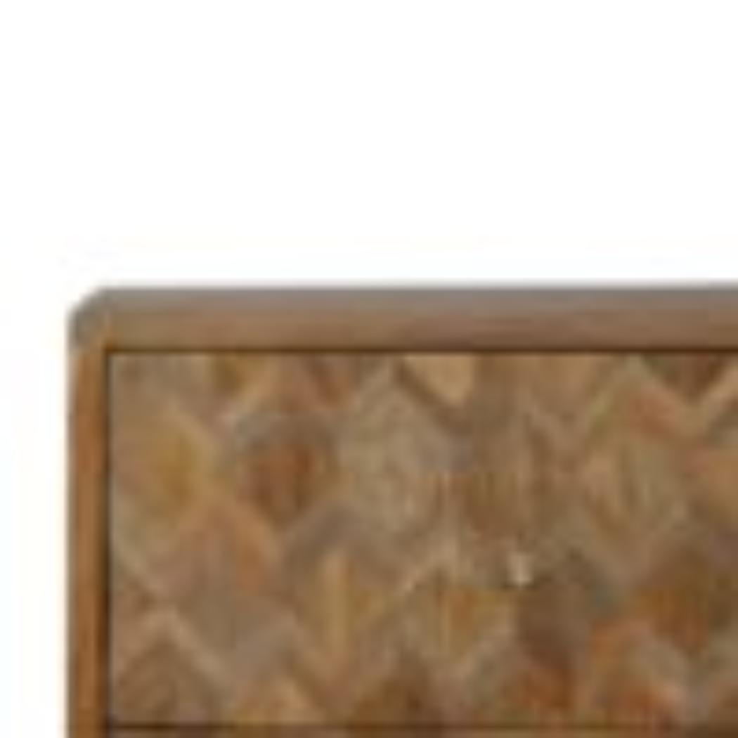 Assorted Bedside Table | Solid Mango Wood | Oak Finish | Artisan Bedroom Storage