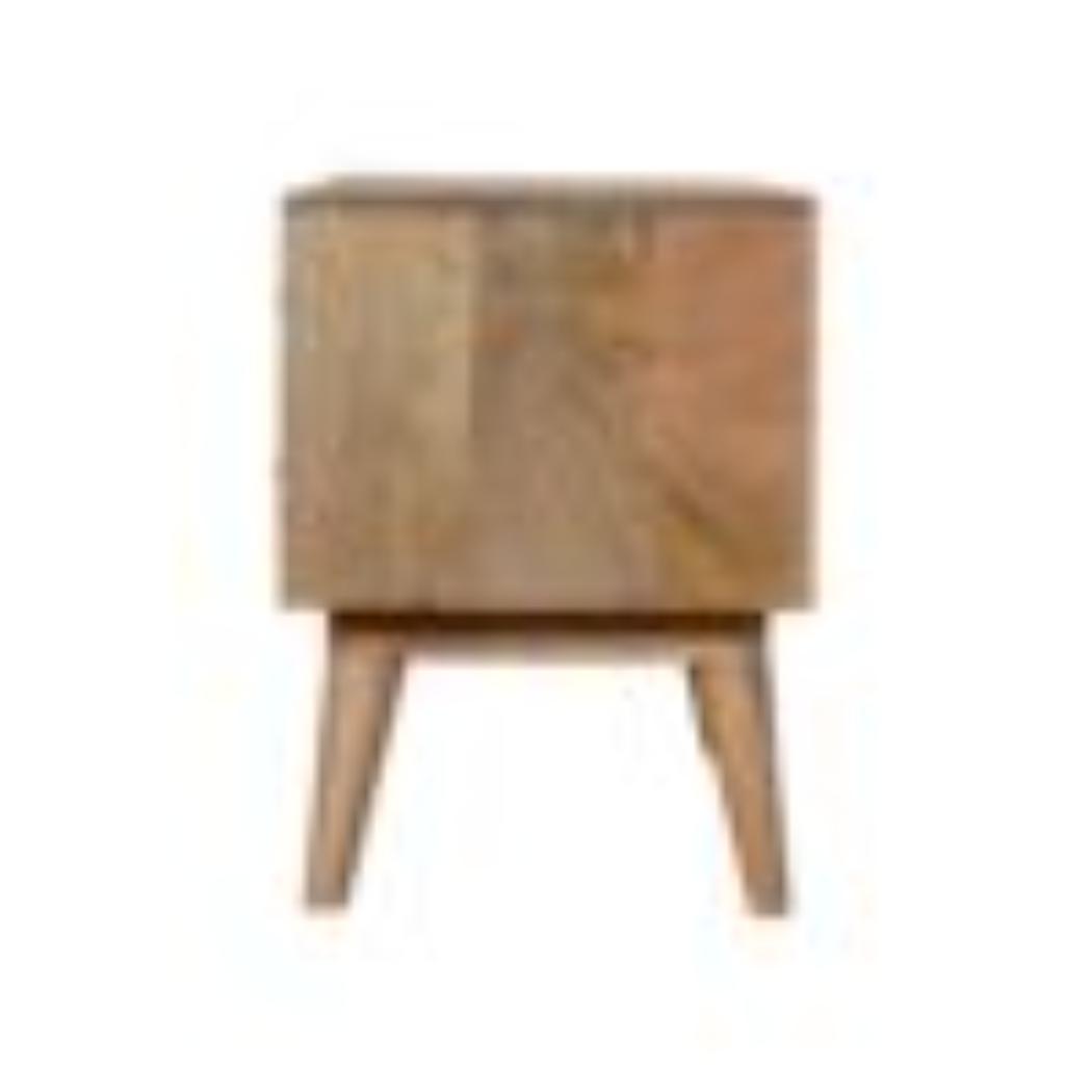 Assorted Oak-Inspired Media Unit | Mixed Timber Tones | Contemporary TV Storage