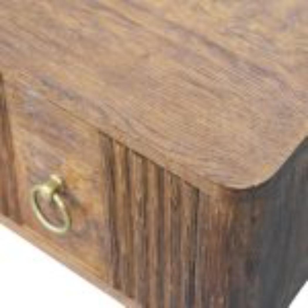 Aurelia Wall-Mounted Bedside Table | Solid Mango Wood | Floating Design