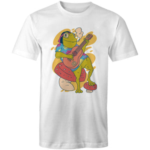 Mens Frog Playing Guitar T-Shirt