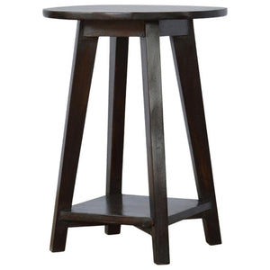 Bar Stool | Walnut Finish | Undercarriage Support