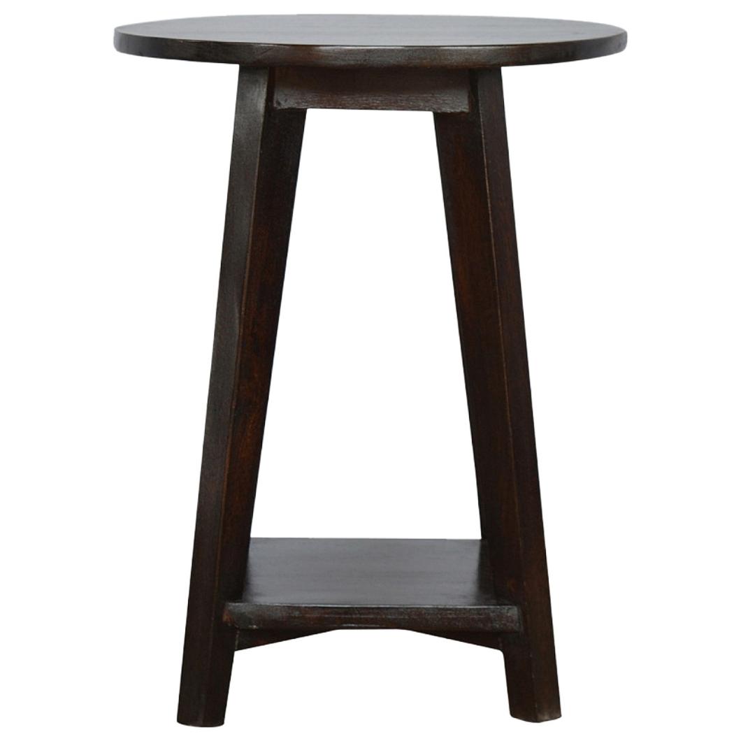 Bar Stool | Walnut Finish | Undercarriage Support