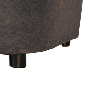 Battleship Grey Tweed Pet Sofa Bed | Upholstered Cat & Dog Bed | Padded Design