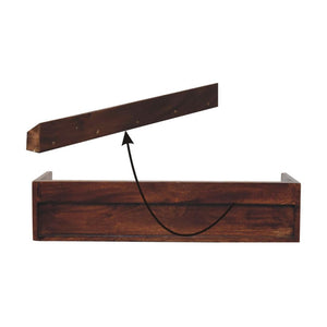 Belmont Wall-Mounted Console Shelf | Floating Display Storage