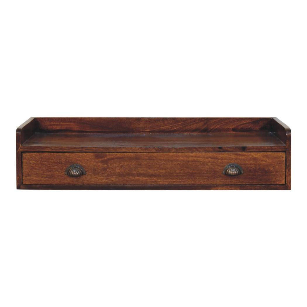 Belmont Wall-Mounted Console Shelf | Floating Display Storage