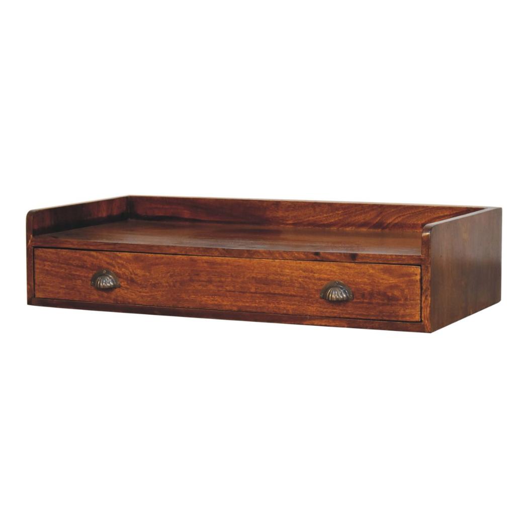 Belmont Wall-Mounted Console Shelf | Floating Display Storage