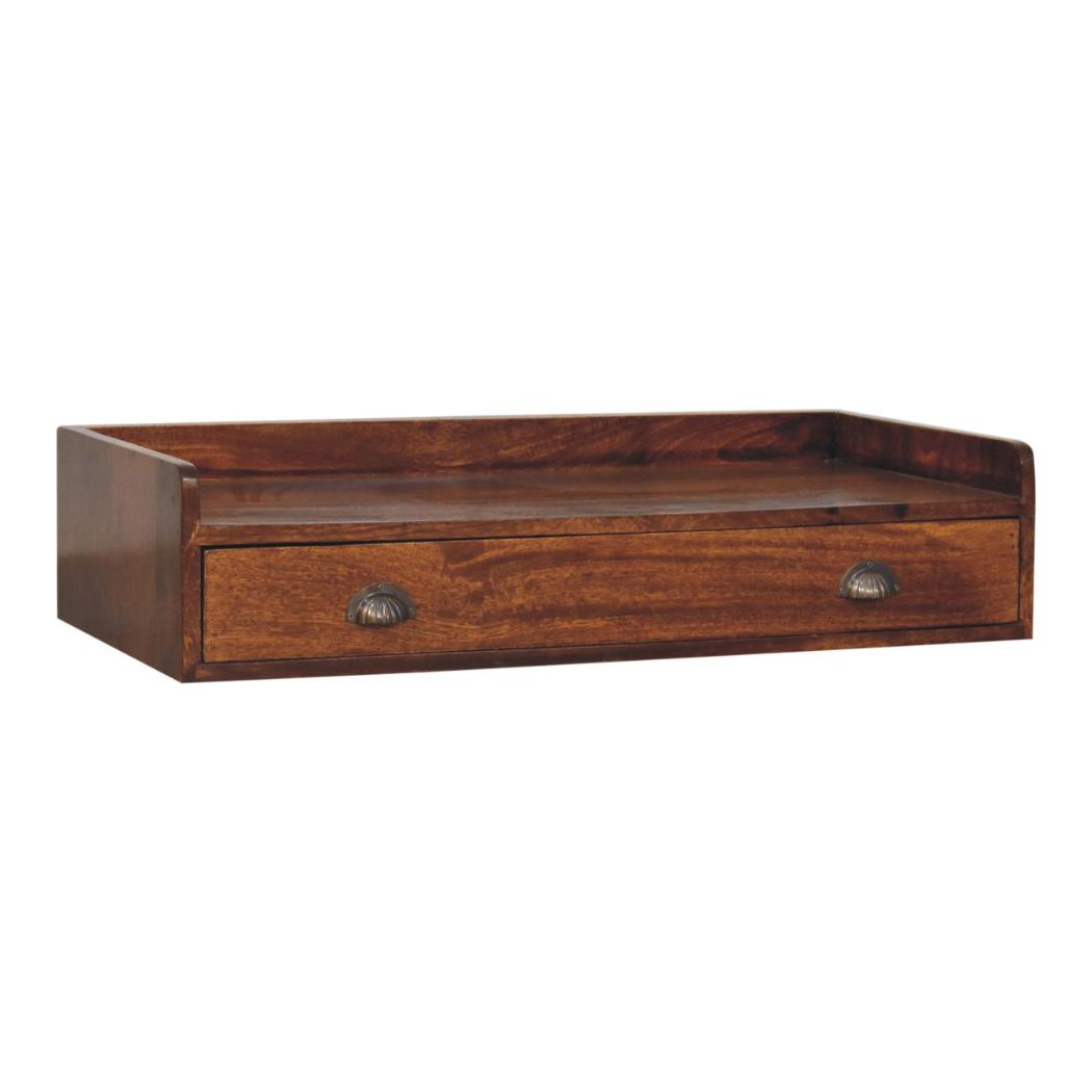 Belmont Wall-Mounted Console Shelf | Floating Display Storage