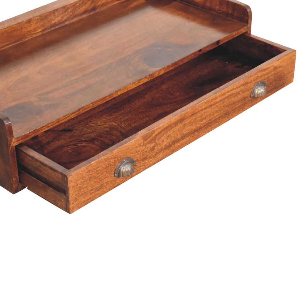 Belmont Wall-Mounted Console Shelf | Floating Display Storage