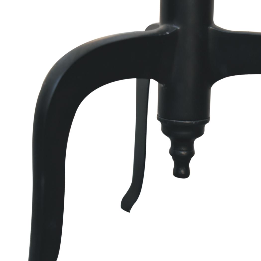 Black Coat Stand | Freestanding Entryway Storage | Slim Vertical Design
