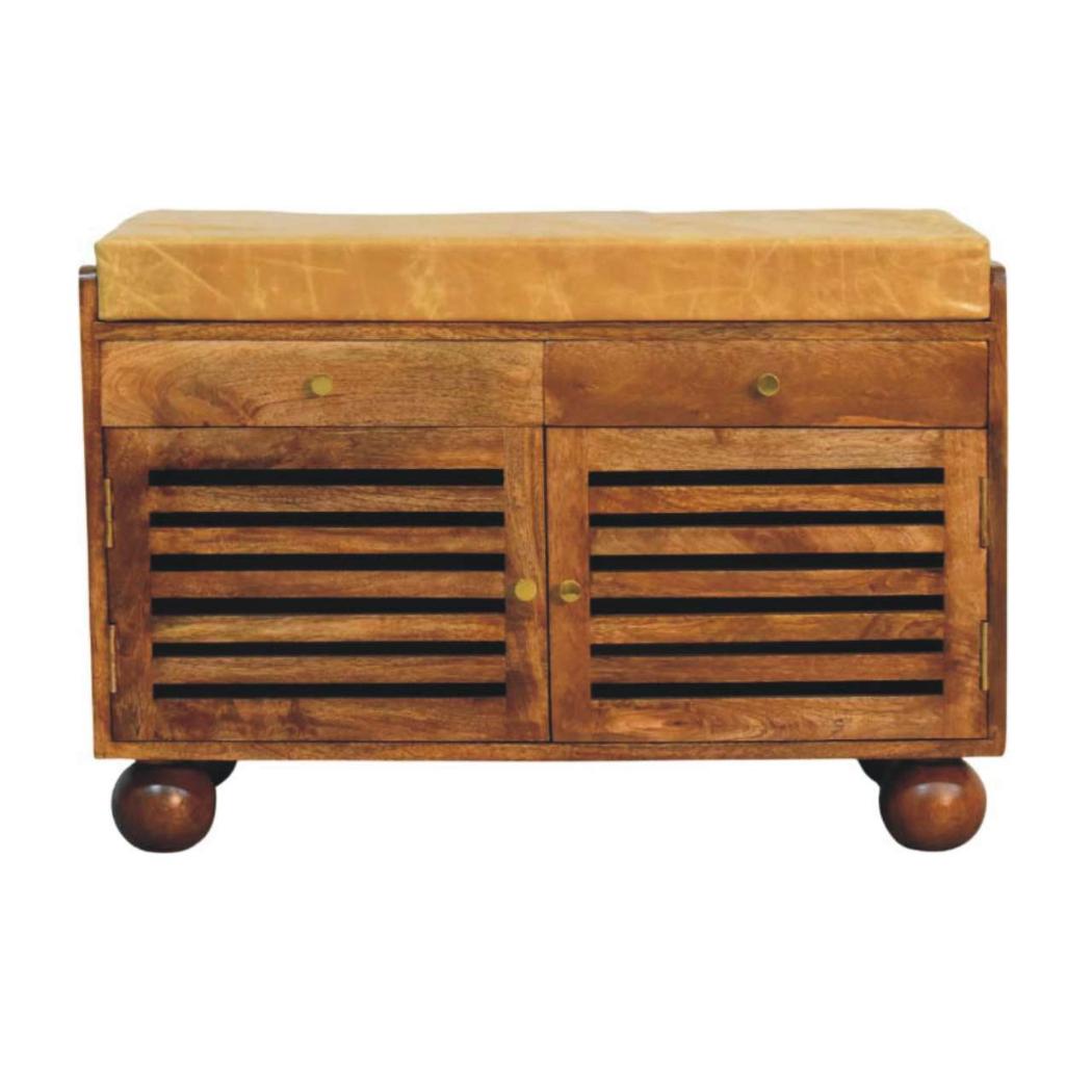 Bola Shoe Storage Bench | Entryway Seating & Organisation