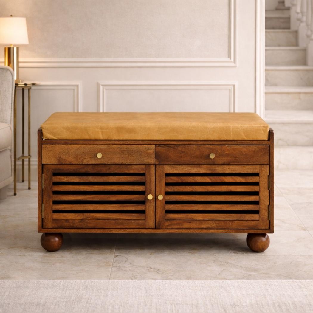 Bola Shoe Storage Bench | Entryway Seating & Organisation