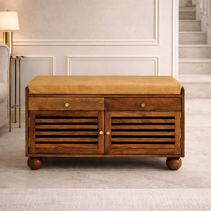 Bola Shoe Storage Bench | Entryway Seating & Organisation