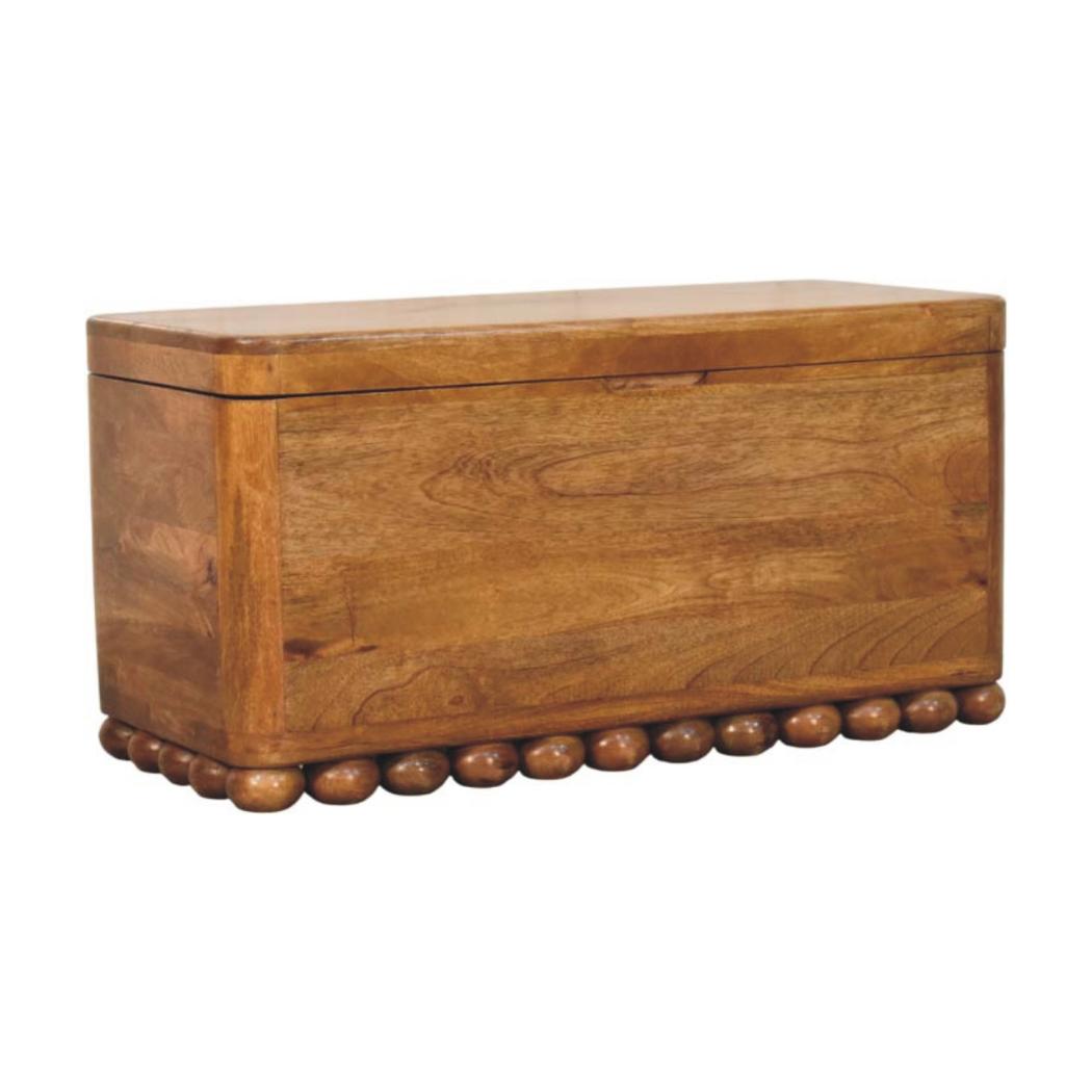 Bola Storage Trunk Bench | Rounded Bedroom Storage