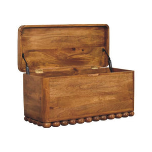 Bola Storage Trunk Bench | Rounded Bedroom Storage