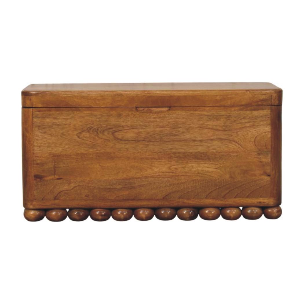 Bola Storage Trunk Bench | Rounded Bedroom Storage