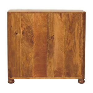 Bola Three Drawer Chest | Rounded Bedroom Storage