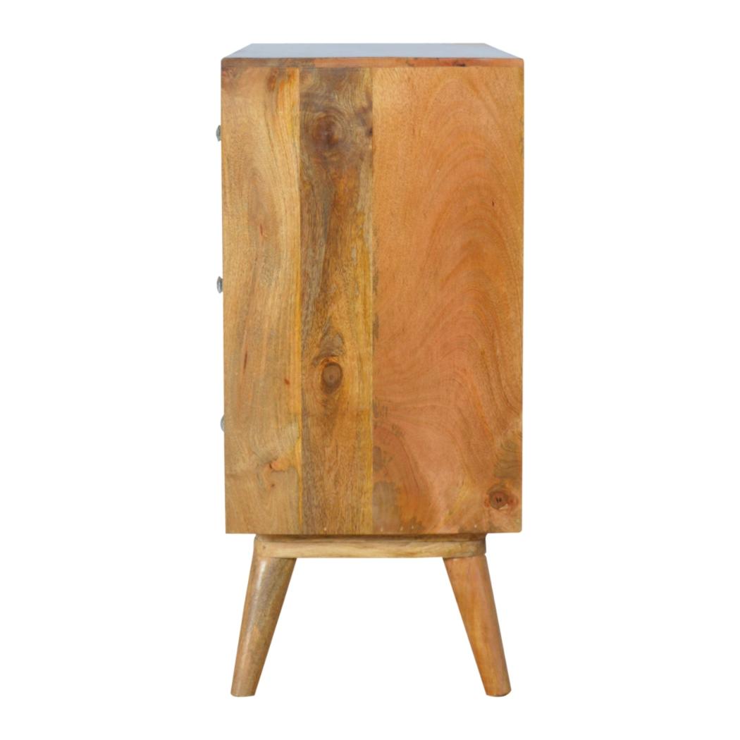 Bone Inlay Storage Chest | Decorative Pattern | Statement Home Storage