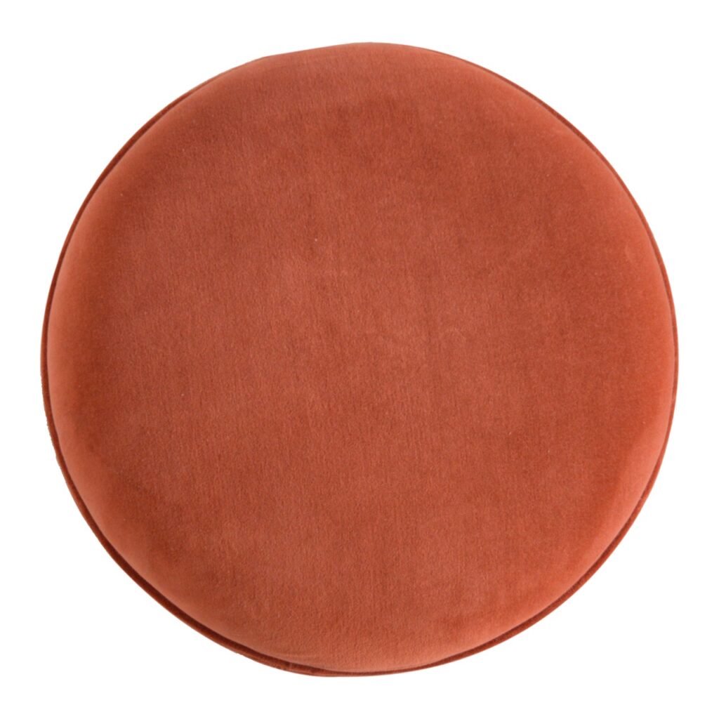 Brick Velvet Nordic Style Footstool | Distinctive Detail | Versatile Home Furniture