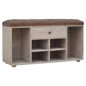 Buffalo Shoe Cabinet | 4 Slot Storage | Hallway Organiser