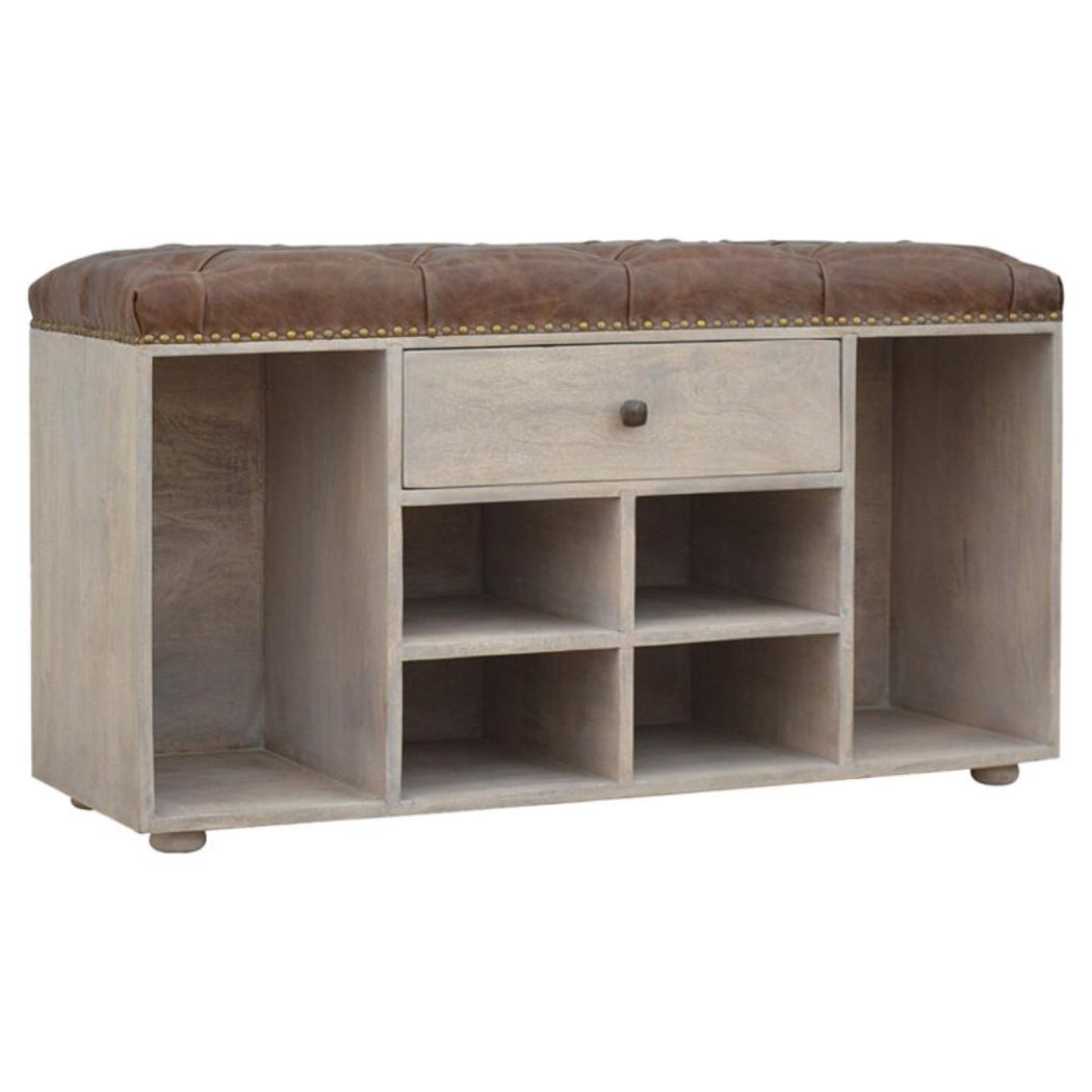 Buffalo Shoe Cabinet | 4 Slot Storage | Hallway Organiser