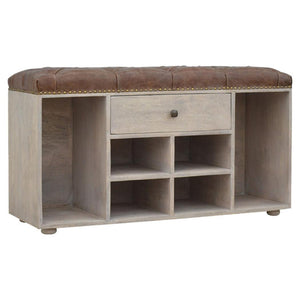 Buffalo Shoe Cabinet | 4 Slot Storage | Hallway Organiser