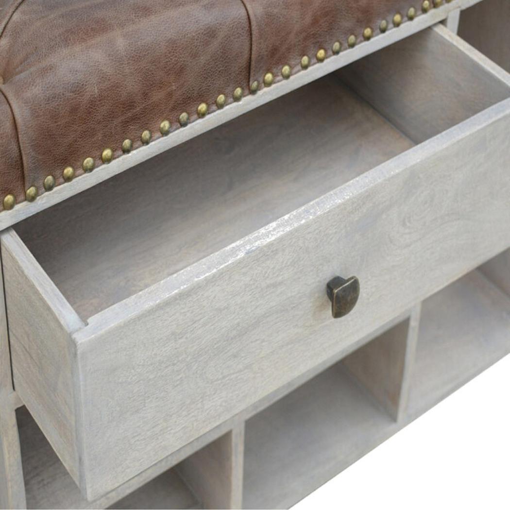 Buffalo Shoe Cabinet | 4 Slot Storage | Hallway Organiser