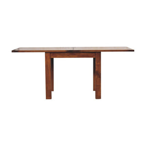 Butterfly Dining Table | Chestnut Finish | Extendable Dining Design