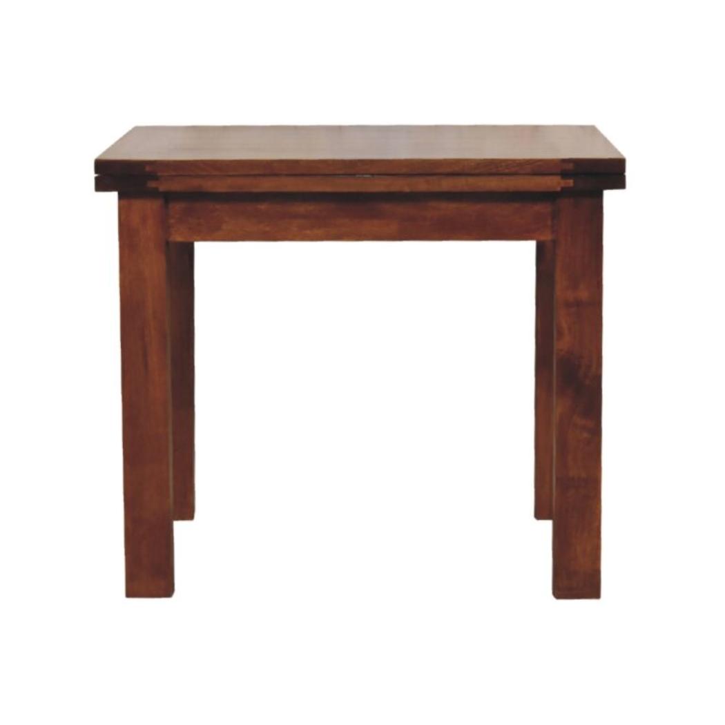 Butterfly Dining Table | Chestnut Finish | Extendable Dining Design
