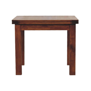 Butterfly Dining Table | Chestnut Finish | Extendable Dining Design