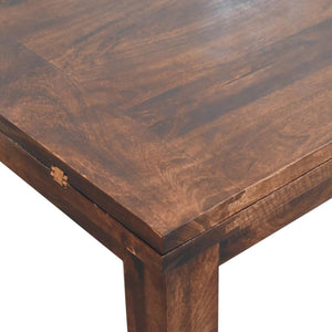 Butterfly Dining Table | Solid Mango Wood | California Walnut Finish | Extendable