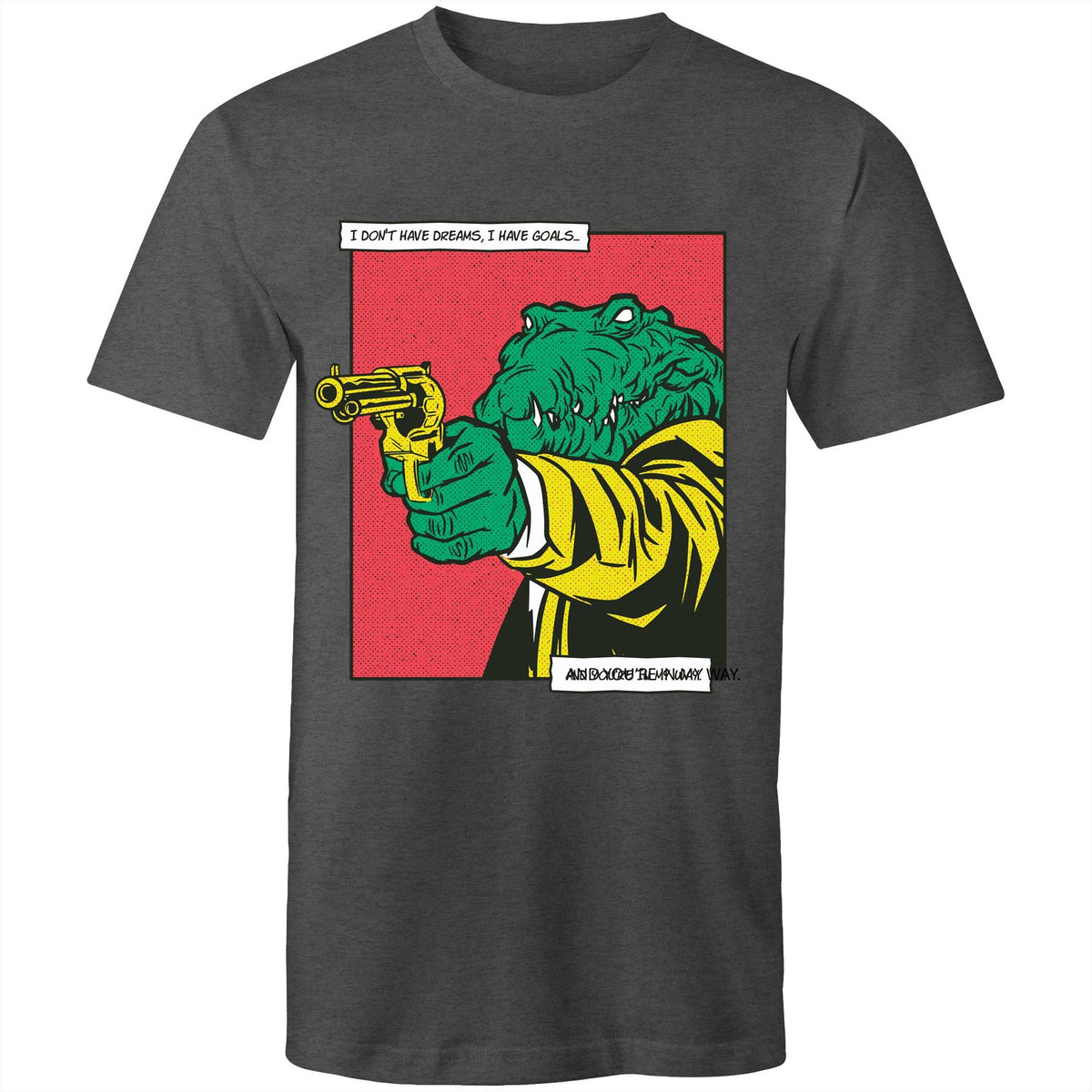 Men's Crocodile Comic Book T-Shirt