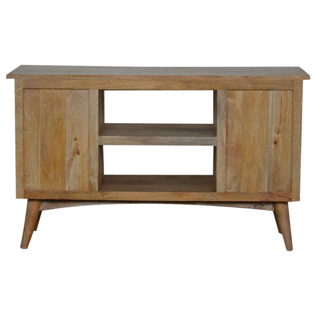 Cabin Media Unit | 2 Cabinets & 2 Drawers | TV Entertainment Storage