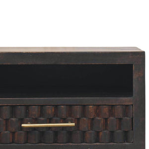 Cadiz Carved Open-Slot Bedside | Carved Detailing | Bedroom Furniture