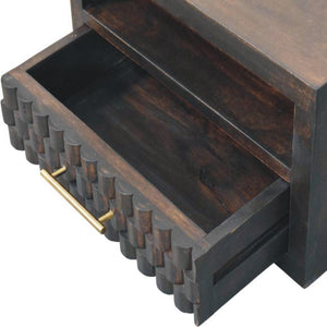 Cadiz Carved Open-Slot Bedside | Carved Detailing | Bedroom Furniture