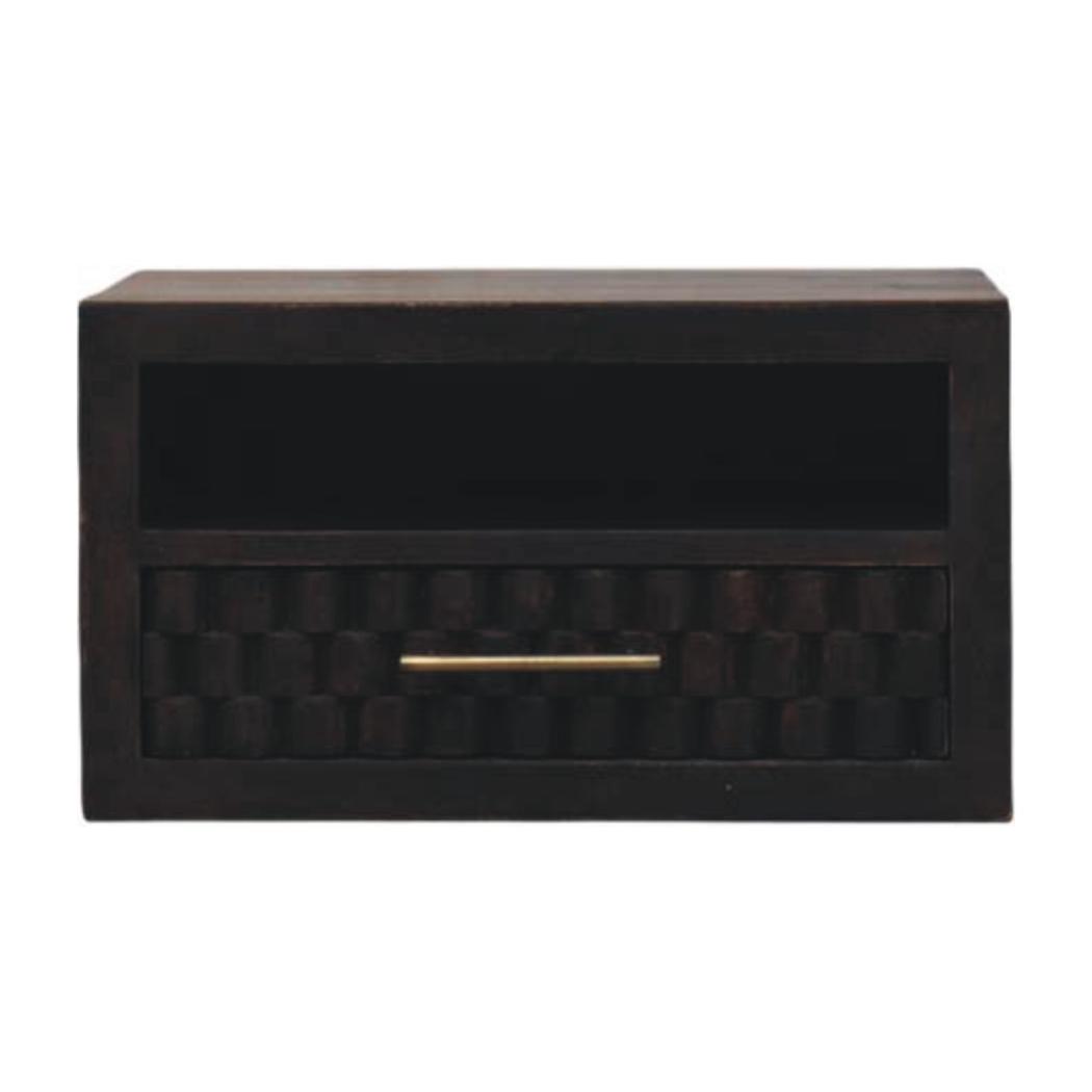 Cadiz Carved Open-Slot Bedside | Carved Detailing | Bedroom Furniture