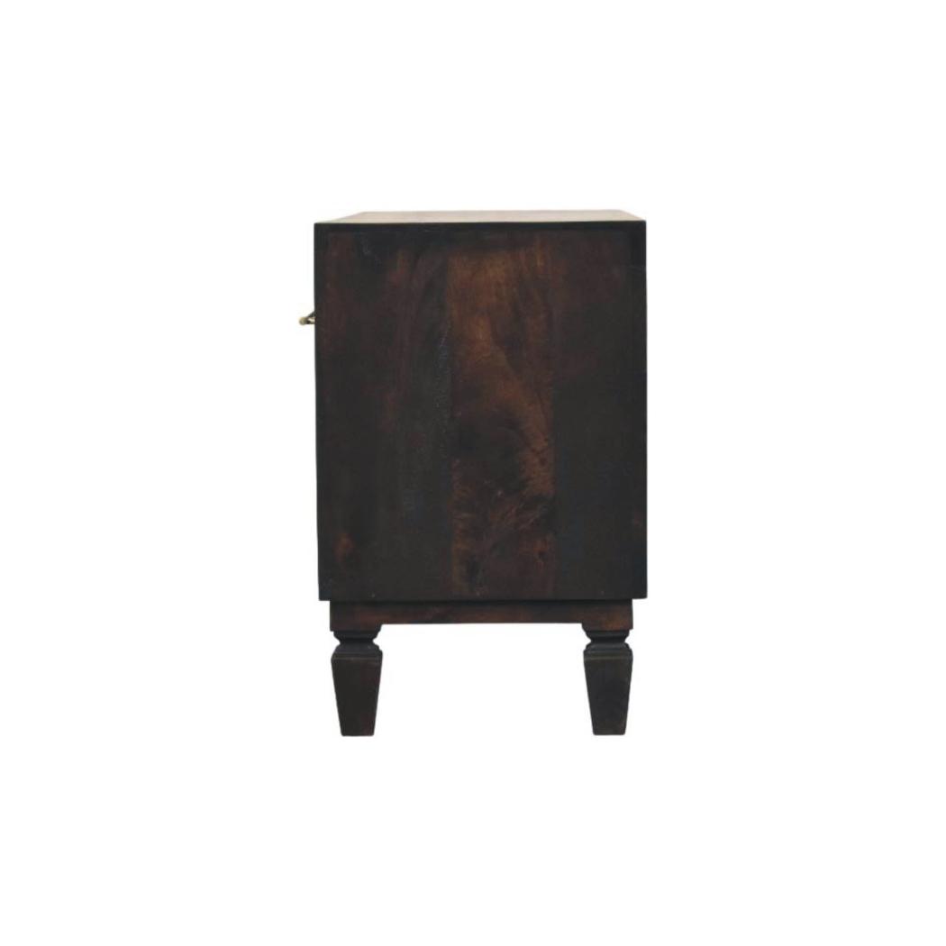 Cadiz Carved Shoe Storage Bench | Carved Detailing | Entryway Seating