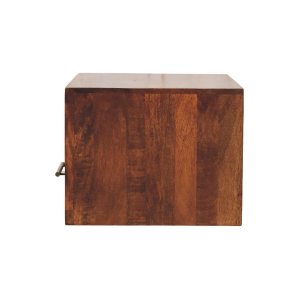 Cadiz Textured Bedside Table | Contemporary Bedroom Accent