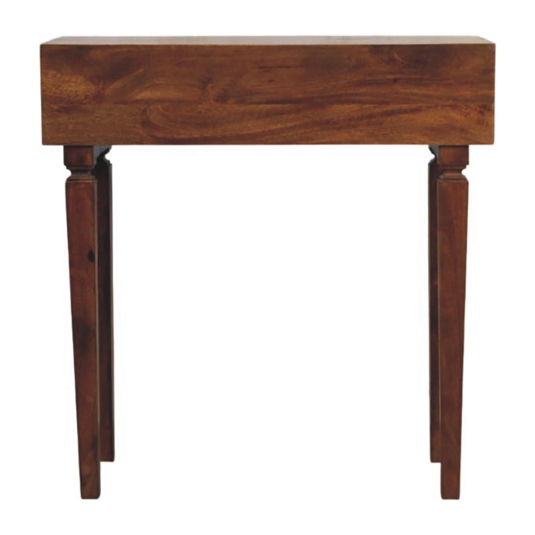 Cadiz Textured Console Table | Slim Hallway Furniture | Sculptural Design