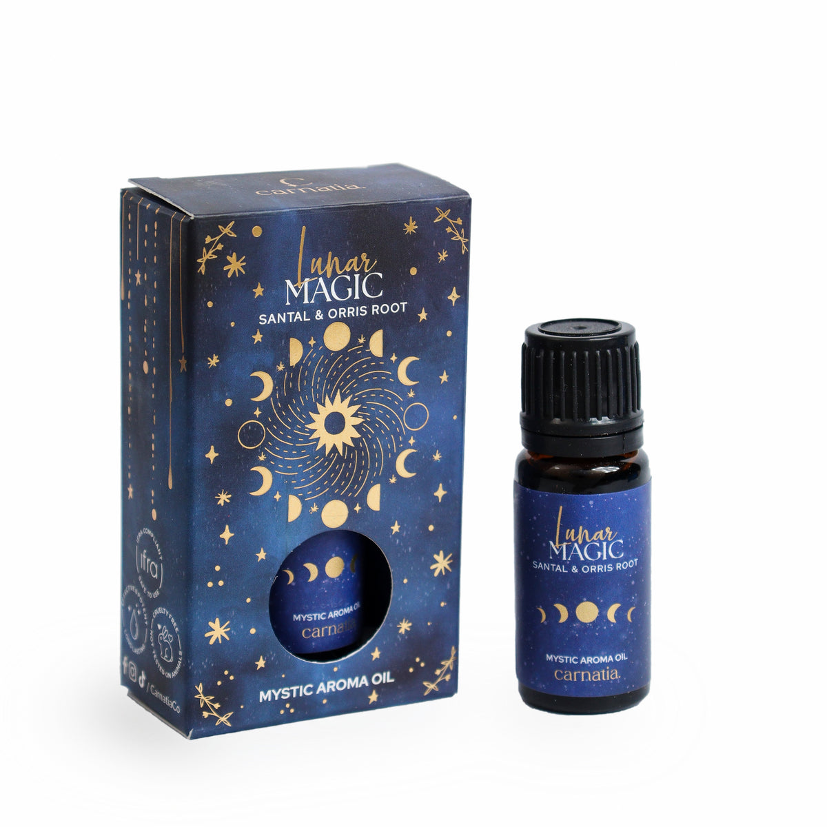 Carnatia Starry Spell Lunar Magic Aroma Oil 10mL | Santal & Orris Root Home Fragrance