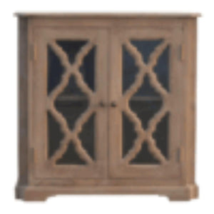 Carved Glazed Sideboard | Display Storage | Decorative Cabinet