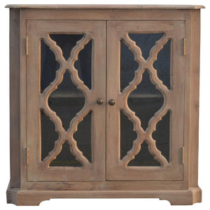 Carved Glazed Sideboard | Display Storage | Decorative Cabinet