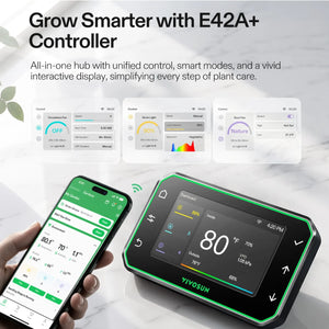 Large-Capacity Smart Grow Tent System | 5x5 ft | 750W Full Spectrum LED