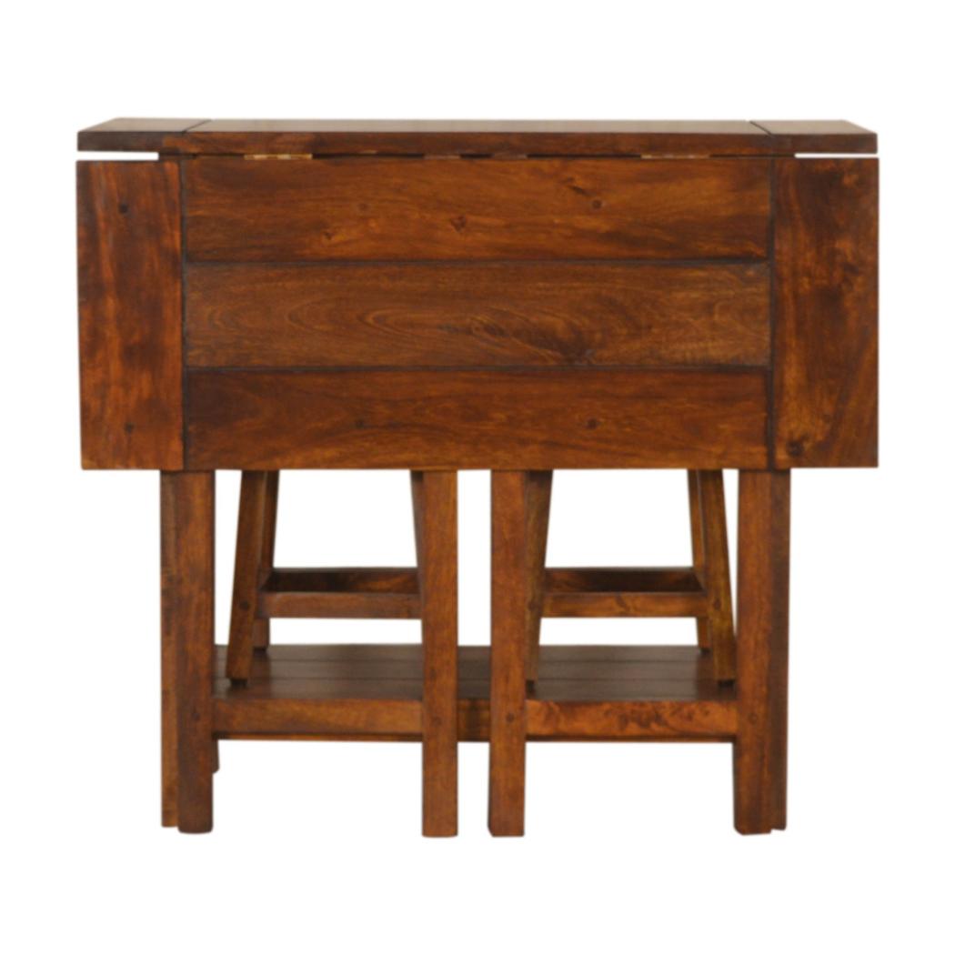Chestnut Breakfast Table | Compact Dining | Casual Kitchen Furniture