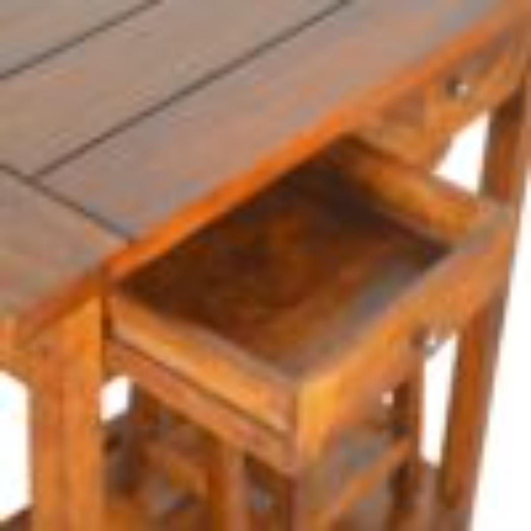 Chestnut Breakfast Table | Compact Dining | Casual Kitchen Furniture