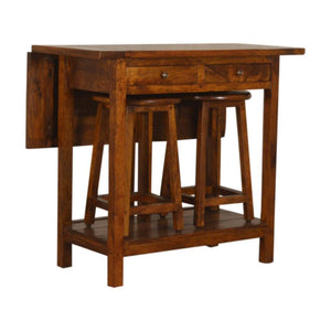 Chestnut Breakfast Table | Compact Dining | Casual Kitchen Furniture