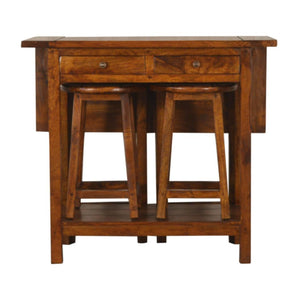 Chestnut Breakfast Table | Compact Dining | Casual Kitchen Furniture