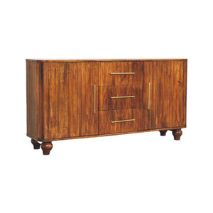 Chestnut Curve Sideboard | Sculptural Dining Room Storage