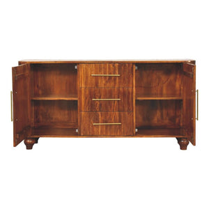 Chestnut Curve Sideboard | Sculptural Dining Room Storage
