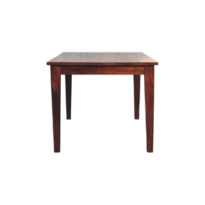 Chestnut Dining Table | Solid Mango Wood | Artisan-Crafted Design