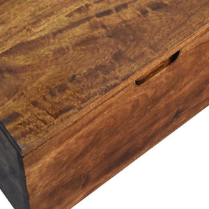 Chestnut Handle Coffee Table | Warm Wood Finish | Living Room Centrepiece